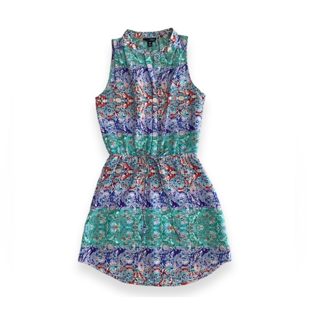 Amazing Floral AQUA Summer Dress-Size Small!